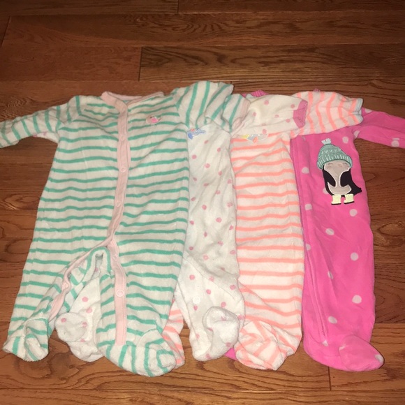 Carters Terrycloth Pajamas - Picture 1 of 6